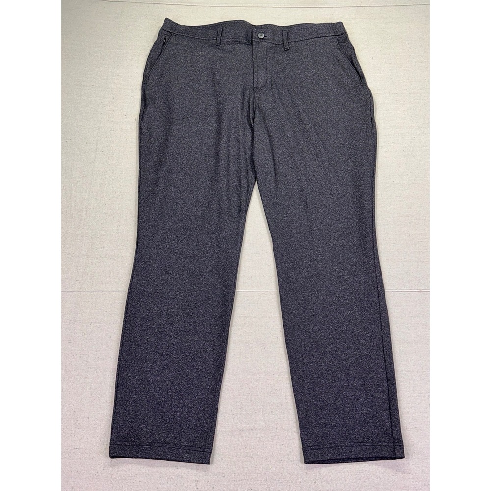 Public Rec All Day Every Day Pants Mens 40x32 Charcoal‎ Heather Grey Stretch